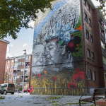 El mural “En la cresta de la arruga” revivirá en Zaramaga
